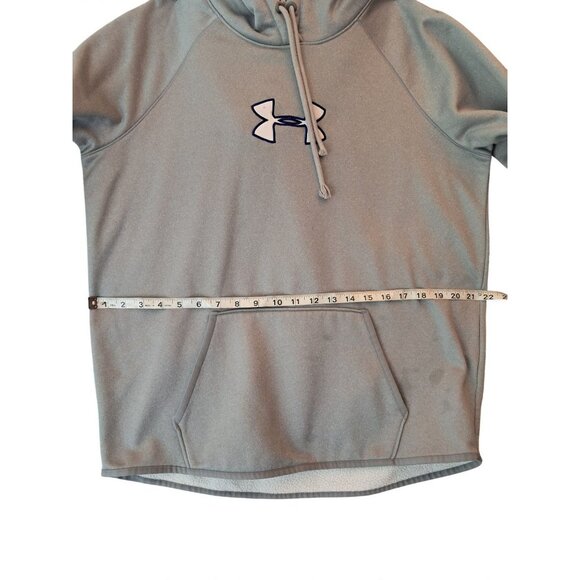 Under Armour  Women's Gray  Large Hooded Sweater - Picture 10 of 14